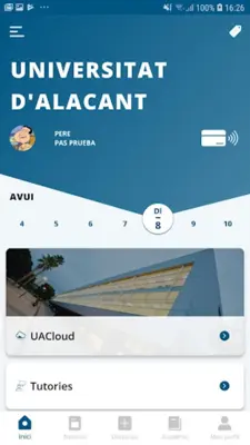 appUA, Universitat d'Alacant android App screenshot 5